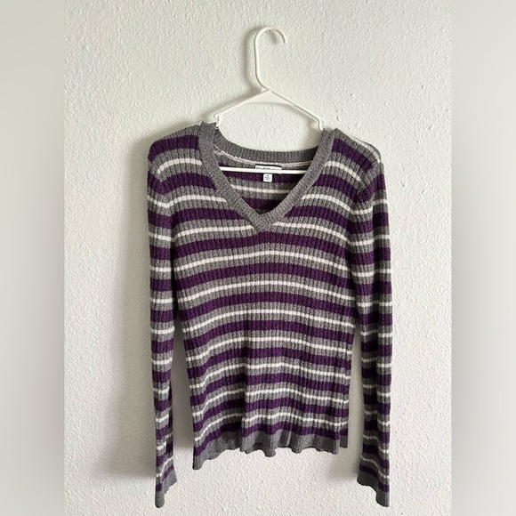 3/$20 Comfy Striped Sweater - Picture 3 of 3